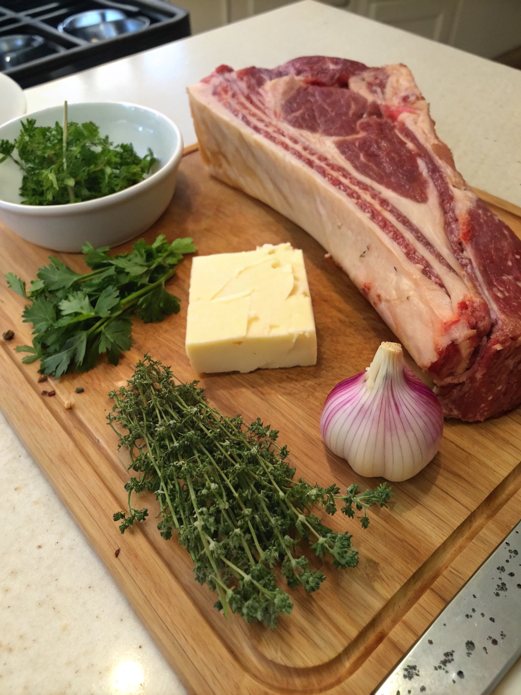 Bone Marrow Steak ingredients