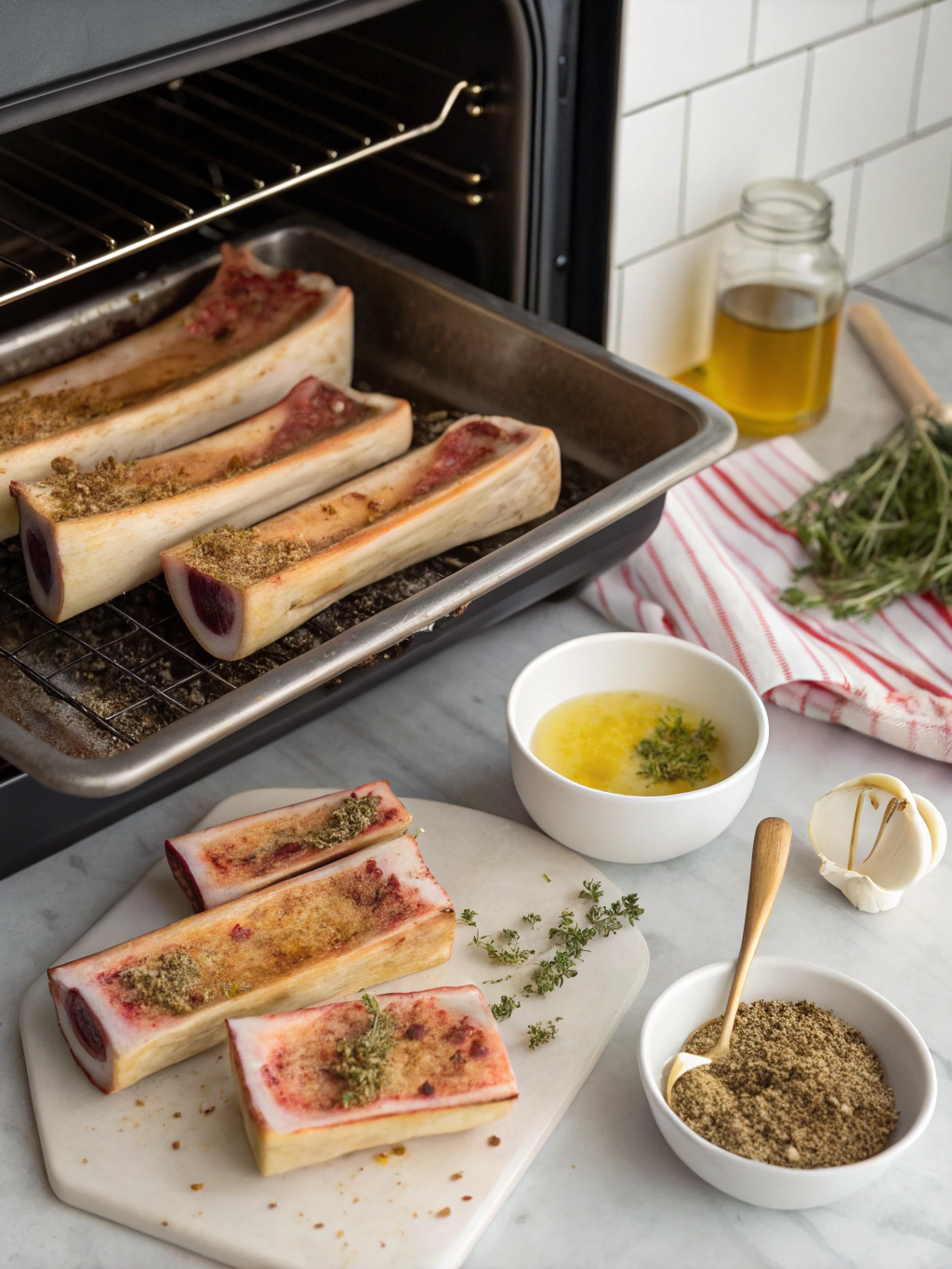 how to cook bone marrow preparing steps
